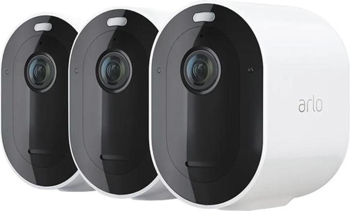 Image du produit Arlo Pro 4 Spotlight, pack de 3 caméras blanc (2688 x 1520 pixels)