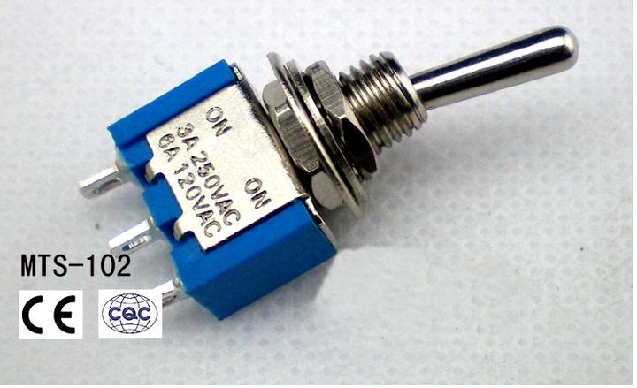 Actual product image OEM On/On MTS-102 for mounting with solder lugs