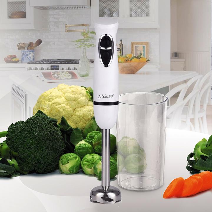 Actual product image Maestro MR510 Blender Cooking Blender Black White 300 W (EU plug)