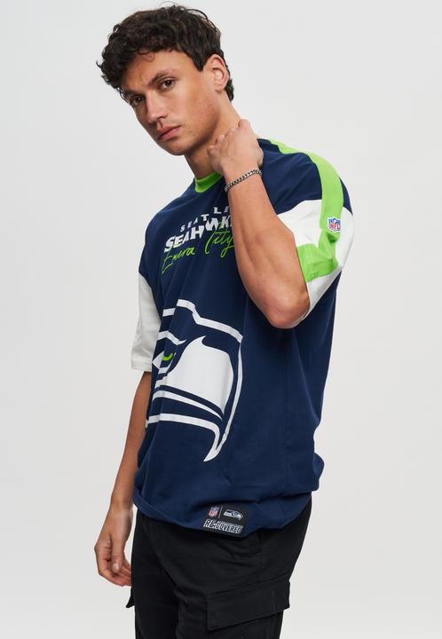 Actual product image Recovered Re:Covered Oversized Shirt - NFL Seattle Seahawks (XXL)