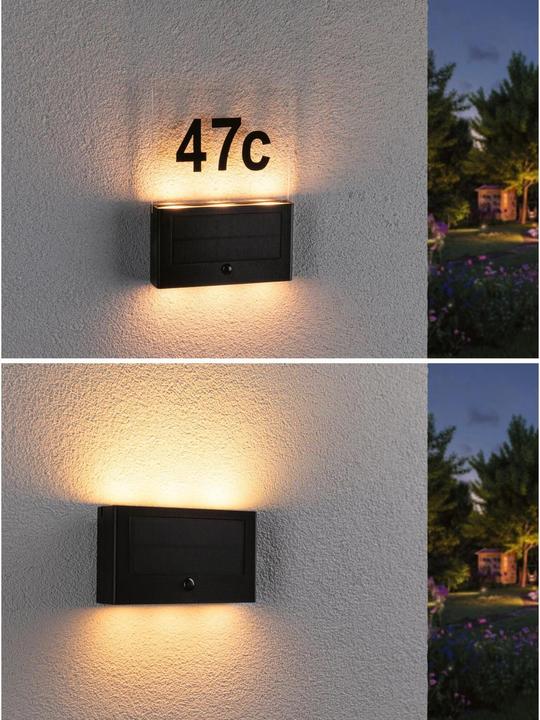 Image du produit Paulmann Numéros de maison solaires (18 lm, IP44)