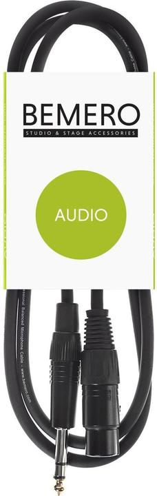 Bemero XLR — 6.3mm Klinke (1.50 m, XLR, 6.3mm Klinke (Jack))