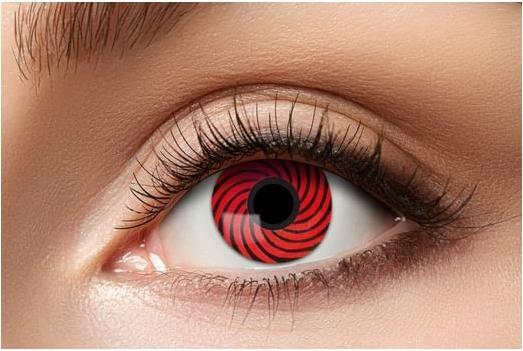 Eyecatcher Kontaktlinsen Red Spiral (Rot)
