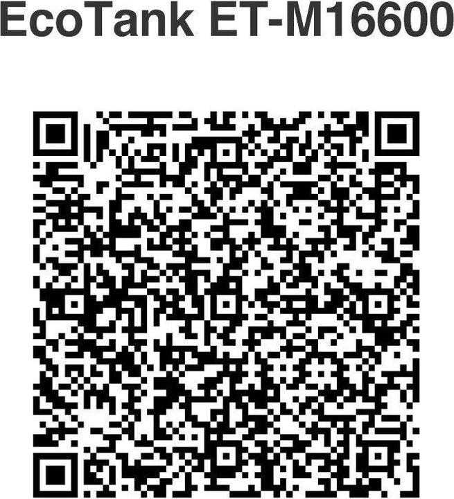 Actual product image Epson EcoTank ET-M16600 (Ink, Black and white)