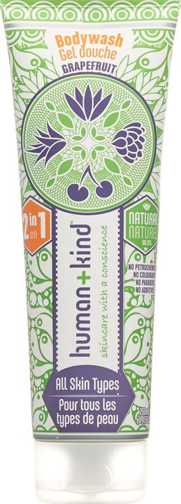 Actual product image Human+Kind Bodywash Grapefruit (250 ml)