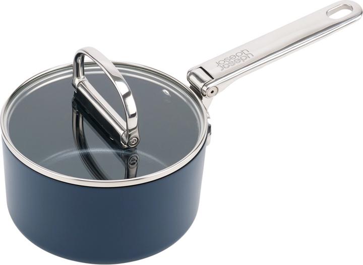 Joseph Joseph Space saucepan retractable handle with lid D15cm (15 cm, Saucepan, Aluminium)