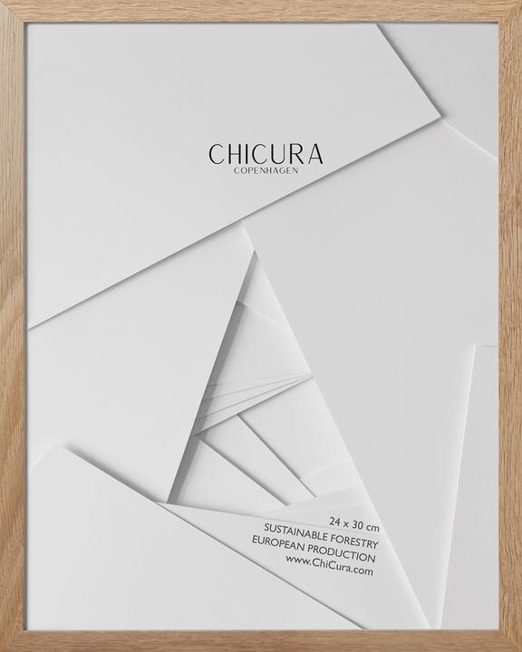 Produktbild ChiCura Holzrahmen - Glas (24 x 30 cm)