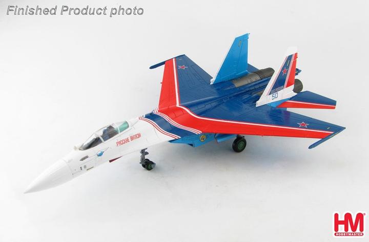 Actual product image Hobby Master Sukhoi SU-35S Flanker E Russian Knights 2019 metal model 1:72, HA5707B