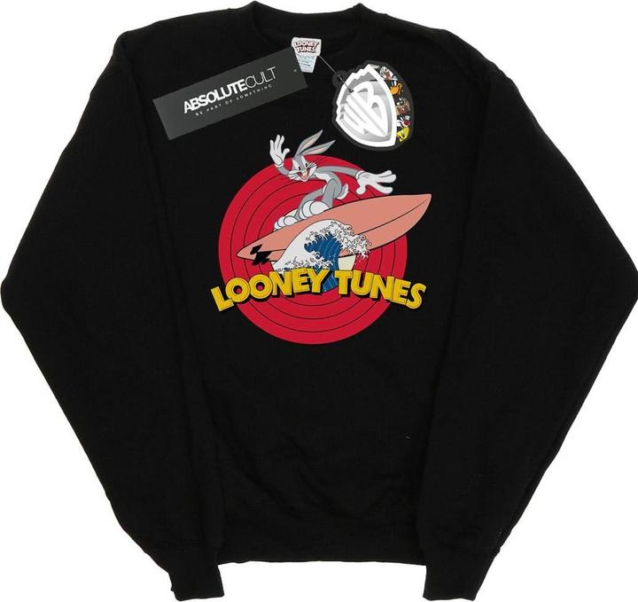 Looney Tunes Bugs Bunny Surfing Sweatshirt