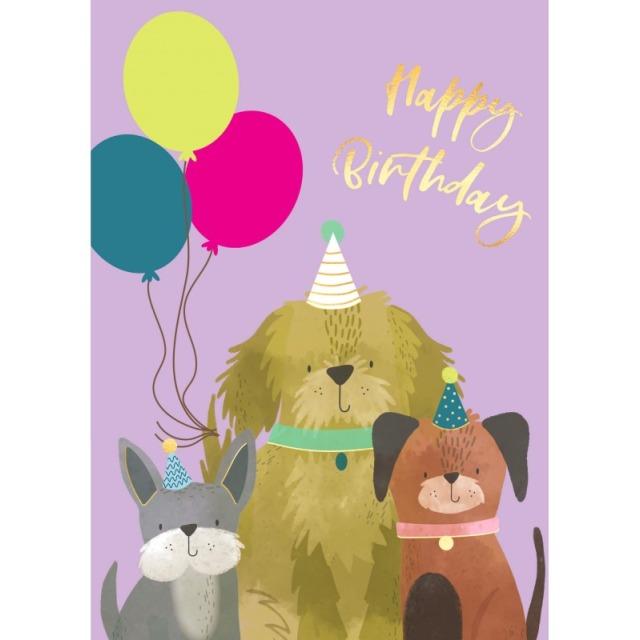 Immagine prodotto Cart Biglietto di compleanno Buon compleanno cani (1 pz.)