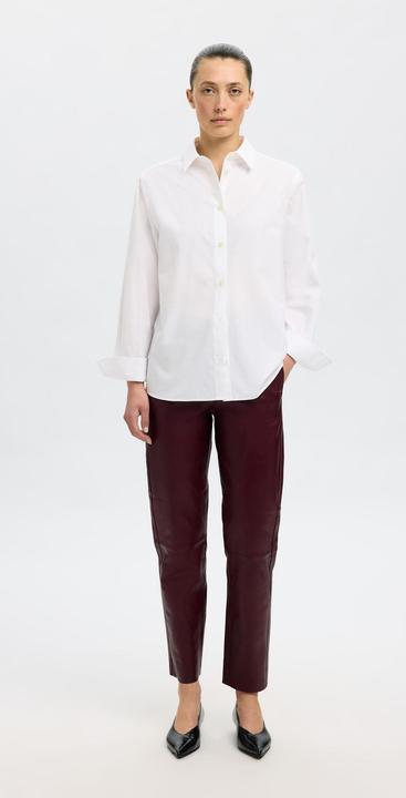 Produktbild Selected Femme Tapered Lederhose (42)