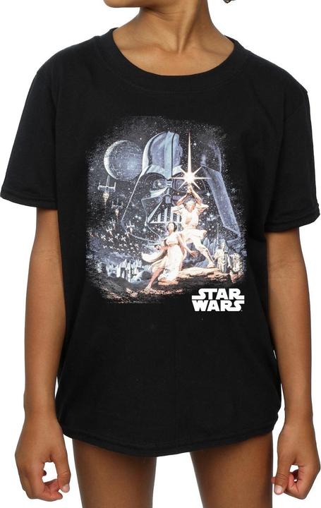 Immagine prodotto Star Wars Retro Montage Maglietta Ragazze (128)