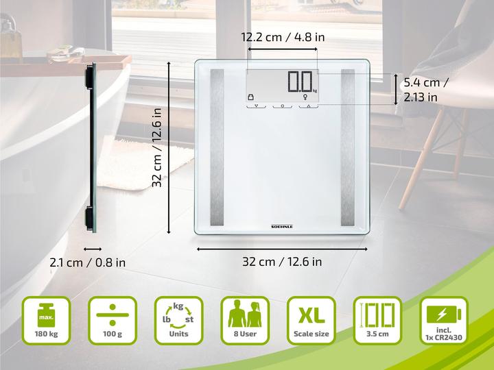 Image du produit Soehnle Échelle analytique (180 kg)