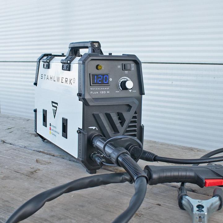Produktbild Stahlwerk Fülldraht Schweissgerät FLUX 120 M Vollausstattung