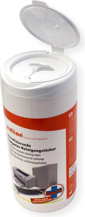 Actual product image Roline Disinfecting computer cleaning wipes (100 x)