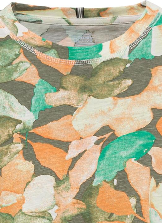 Actual product image Camel Active T-shirt with all-over print in organic cotton (M)