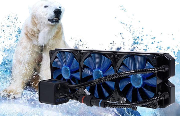 Actual product image Alphacool Polar bear 420