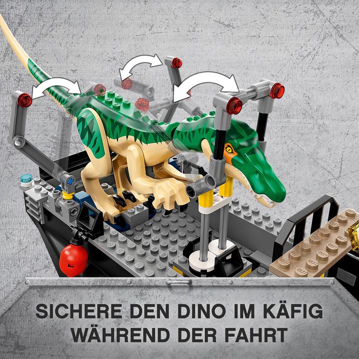 Image du produit LEGO Jurassic 76942 Dinosaure fuyant le bateau Baryonyx (76942, LEGO Jurassic World)