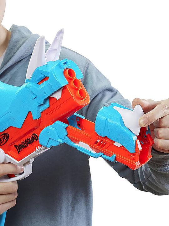Actual product image Nerf DinoSquad Tricera
