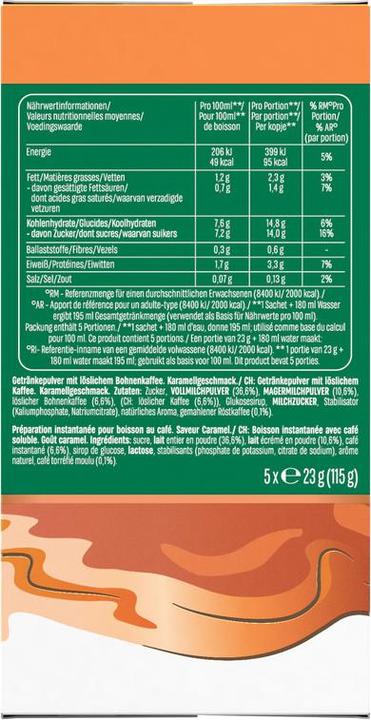 Actual product image Starbucks Caramel Latte (115 g)