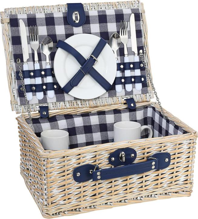 Cilio Arolo Vintage White Picnic Basket