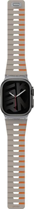 Image du produit Skinarma Strap Gemini for Apple Watch 49/46/45/44 mm grey (Acier inoxydable, Matières plastiques, Silicone)