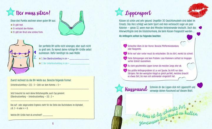 Produktbild Dein Mädchen-Buch: Lovebook (Deutsch, Christiane Hahn, Nikki Busch, 2020)