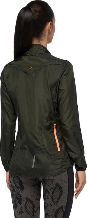 Actual product image Macron 's windbreaker running orena (L)