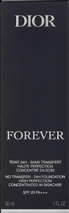 Actual product image Dior Forever No Transfer 24H Foundation (1N Neutral)