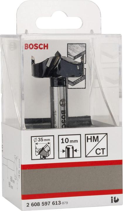 Produktbild Bosch Professional Zubehör Kunstbohrer HM, 35 x 90 mm, d 10 mm (10 mm)
