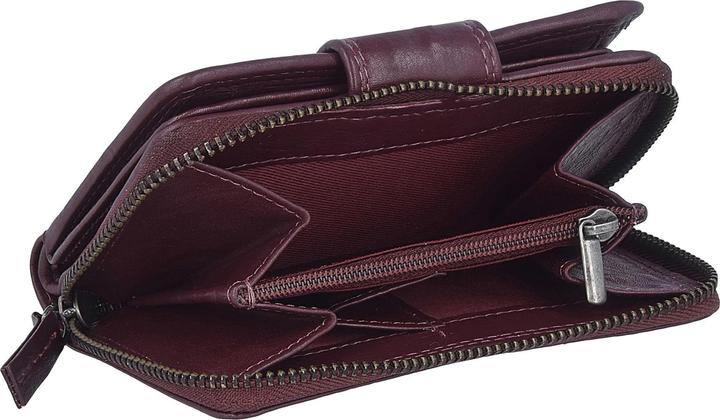 Actual product image Greenburry Spongy wallet leather 8.5 cm
