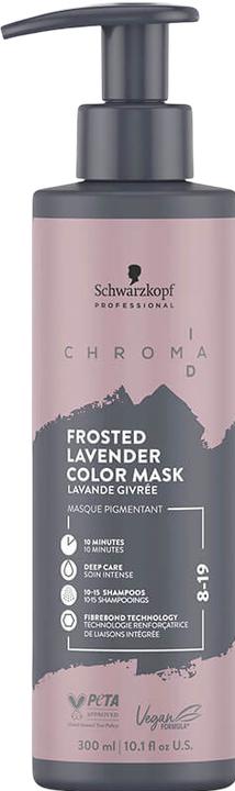 Image du produit Schwarzkopf Chroma ID Bonding Color Mask 8-19 Blond clair Cendré Violet (300 ml)