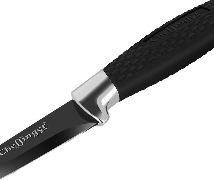 Produktbild Cheffinger 6-teiliges Messerset mit Klinge aus rostfreiem Stahl und Magnetbox