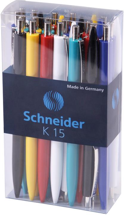 Actual product image Schneider Ball pen K15 (Assorted, 25 x)