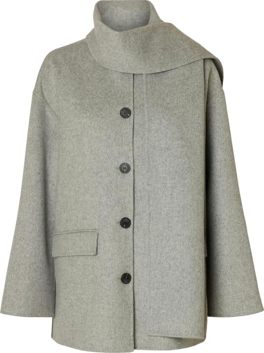 Selected Femme Integrierte Schal Jacke
