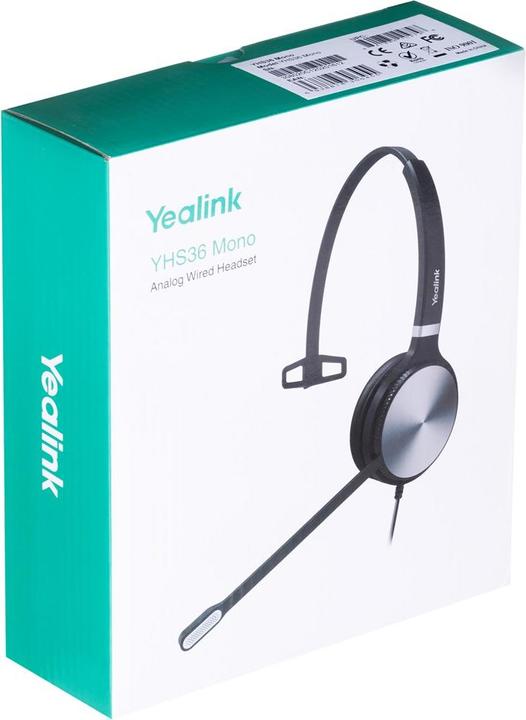 Produktbild Yealink YHS36 MONO - Breitband-Headset für IP-Telefone (Kabelgebunden)