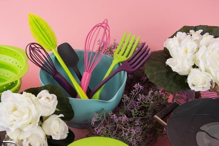 Actual product image Kochblume Flaskebørste i silikone (1 pcs.)