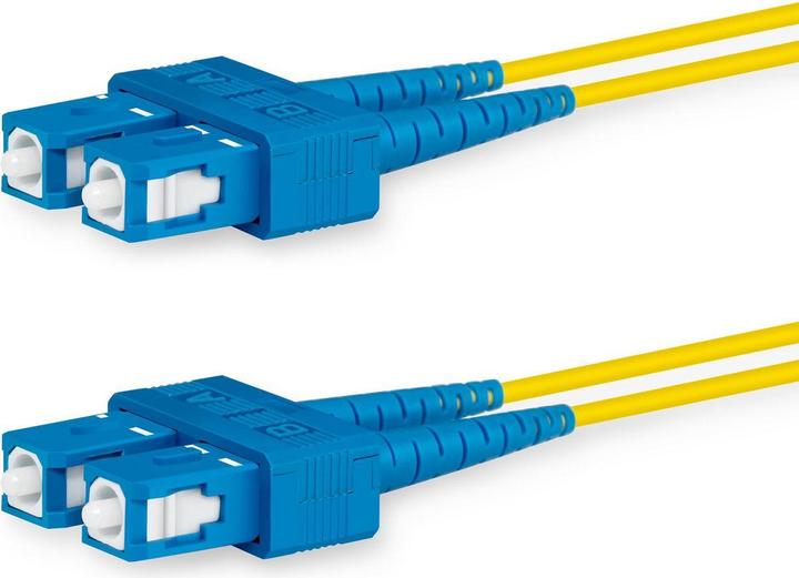 Produktbild Lanview netvaerkskabel - 10 m. - gul (CAT7, 10 m)