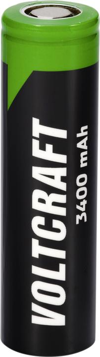 Produktbild Voltcraft VC-18650 Spezial-Akku 18650 Flat-Top Lithium 3.6 V 3400 mAh (18650, 3400 mAh)