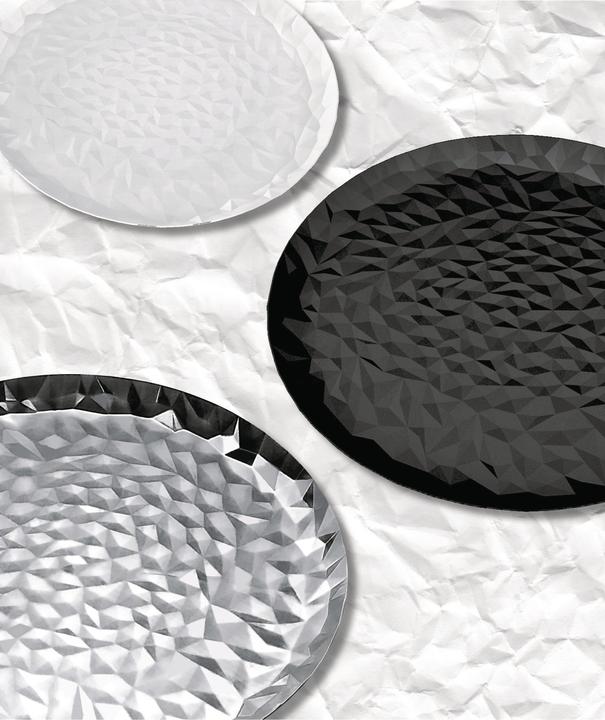 Produktbild Alessi Tablett aus Edelstahl Silberfarben