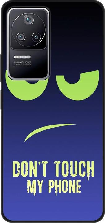 Dont Touch My Phone Green Blue