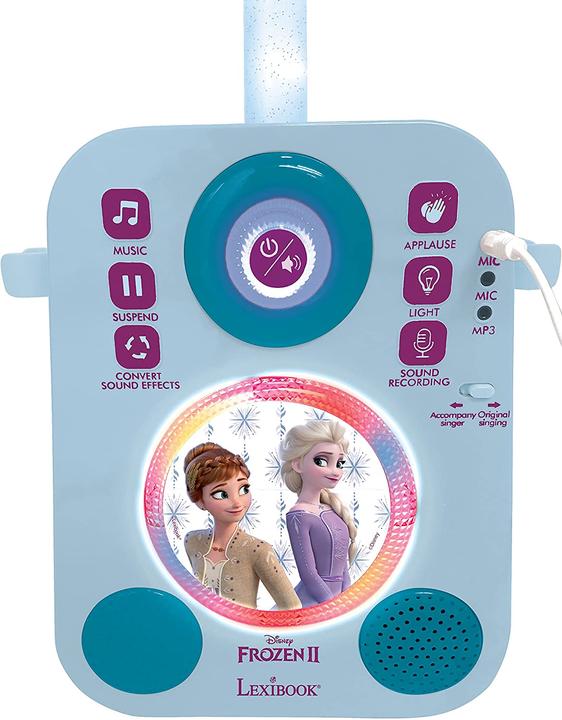 Actual product image Lexibook Disney Frozen - Karaoke w. Two Microphones (K140FZ)