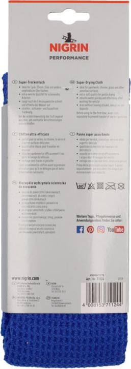 Nutritional values and ingredients Nigrin Dry cloth