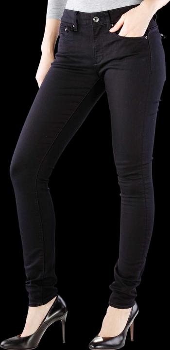 Actual product image G-Star Midge Zip Mid Skinny Jeans rinsed (W27/L32)