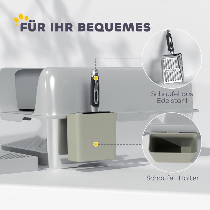 Image du produit PawHut Katzentoilette (Bac à litière ouvert)