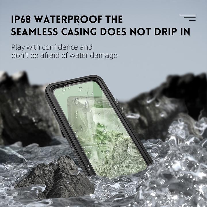 Produktbild Redpepper Google Pixel 8a - IP68 FS Series Wasserdichtes Outdoor Case, schwarz (Google Pixel 8a)