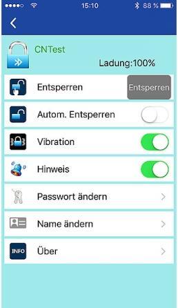 Image du produit Semptec Antivol à câble commandé par app, Bluetooth, alarme pour vélo, porte, etc.