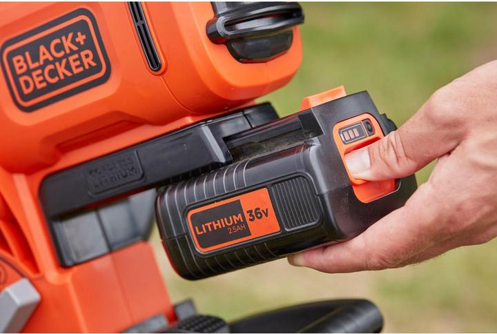 Produktbild Black & Decker BCBLV3625L1 (Akkubetrieb, Laubbläser, Laubsauger, Laubsauger-& bläser)