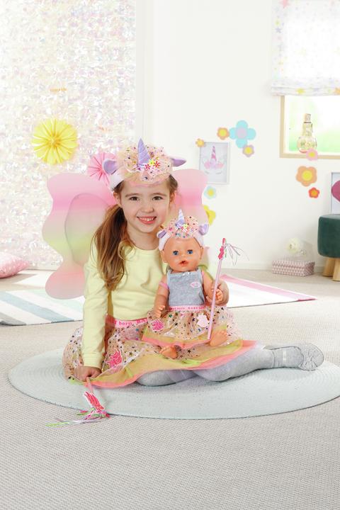 Actual product image Baby Born Unicorn partner look set