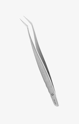Produktbild PRO STALEKS Professional Eyelash Tweezers Expert 41 Type 9 L-shaped 35 inches